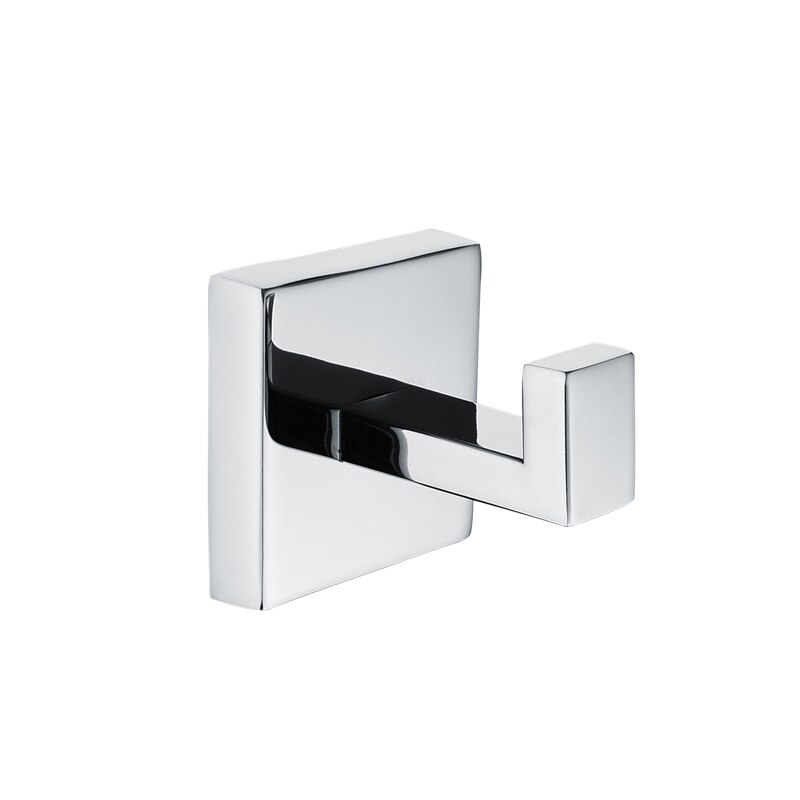 304 roestvrijstalen hangers, handdoek, jashaak, badkamerhaak, wandmontage, deurhaak, achterhaak voor kapmantel, kleding: 1 st