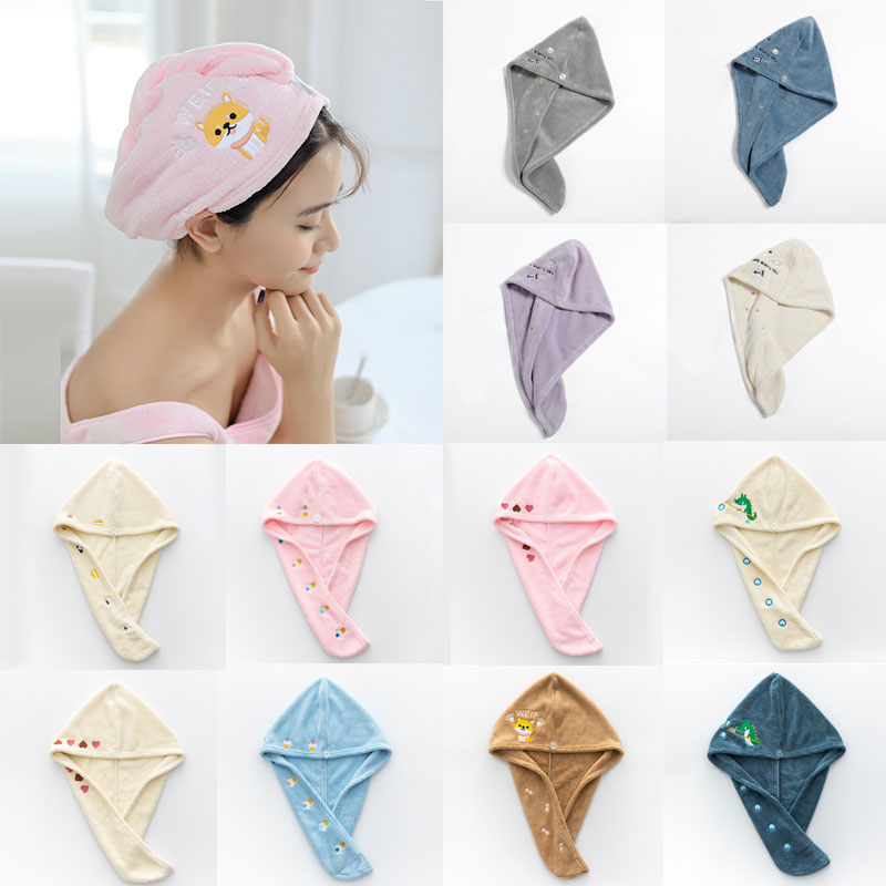 Haardroogkap, sneldrogende handdoek, microvezel handdoek, muts, superabsorberend, tulband, hoofddoek, dameskap voor lang haar, droogkap, mutsen