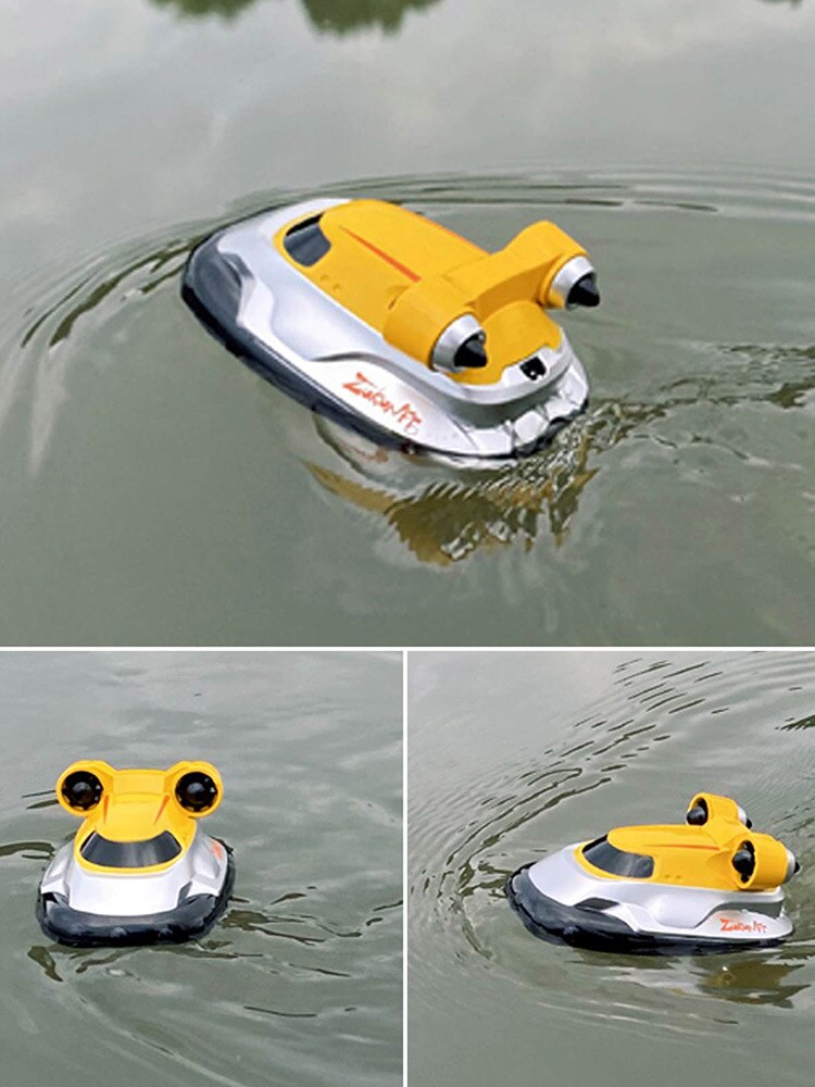 2.4G Mini telecomando Speed Boat RC Hovercraft motoscafo modelli per ragazzi bambini piscina d&#39;acqua giocattoli regalo