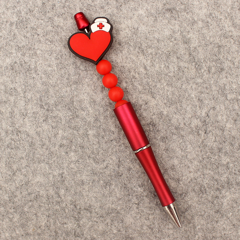 Dessin animé bricolage stylo à bille école hôpital étudiant infirmière stylo à bille: YELLOW
