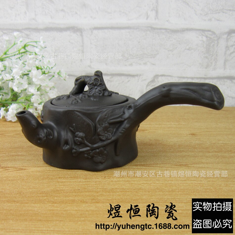 Autentisk yixing tekanna tekanna 130ml lila lera teservis vattenkokare kung fu tekanna kinesisk teceremoni