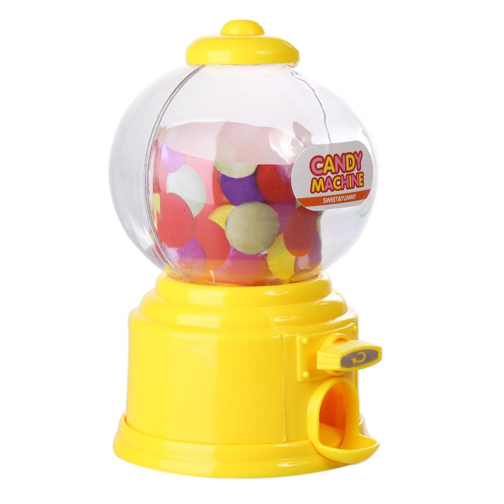 Doce fofo para crianças mini máquina de doce dispensador de moedas economia de dinheiro caixa de doces para bebês natal aniversário melhor presente para crianças
