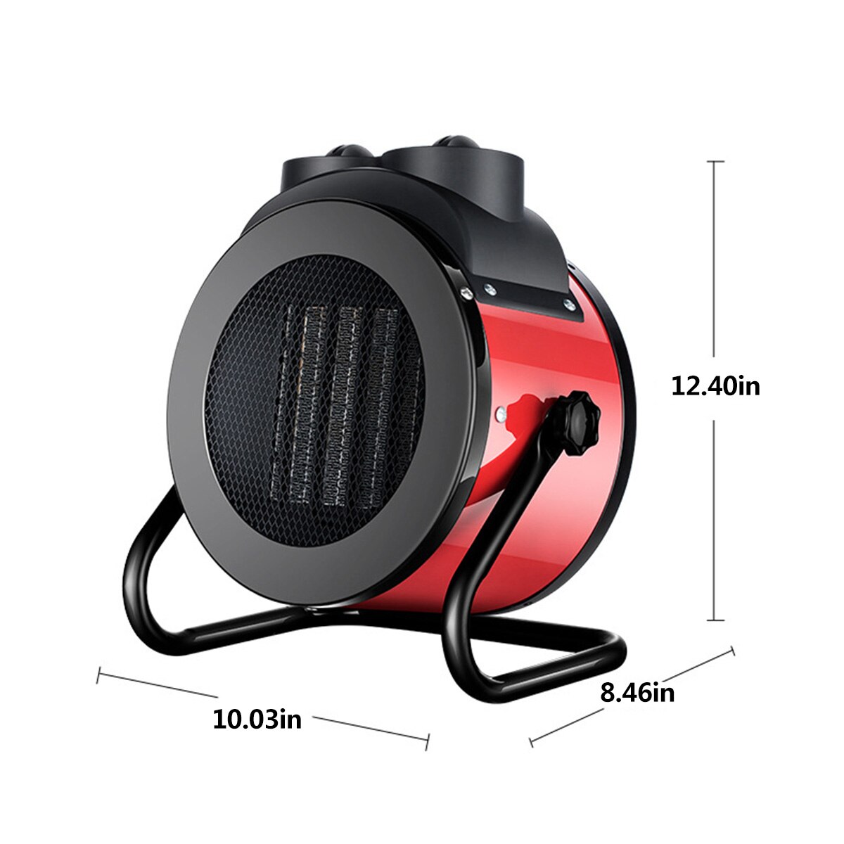 2000W Personal Portable Electric Heaters Fan With Ceramic PTC Heating Mini Home Heating Fan Low Noise Warm Air Blower