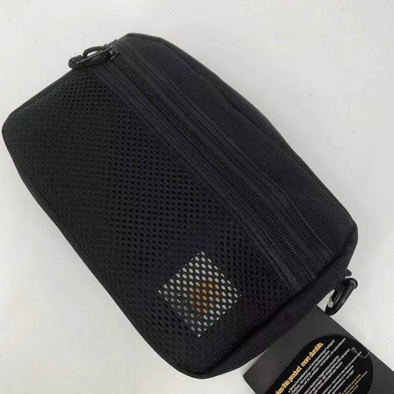 Umhängetasche aus netzstoff, brieftasche, kleine quadratische freizeittasche, aktentasche: 7- schwarz
