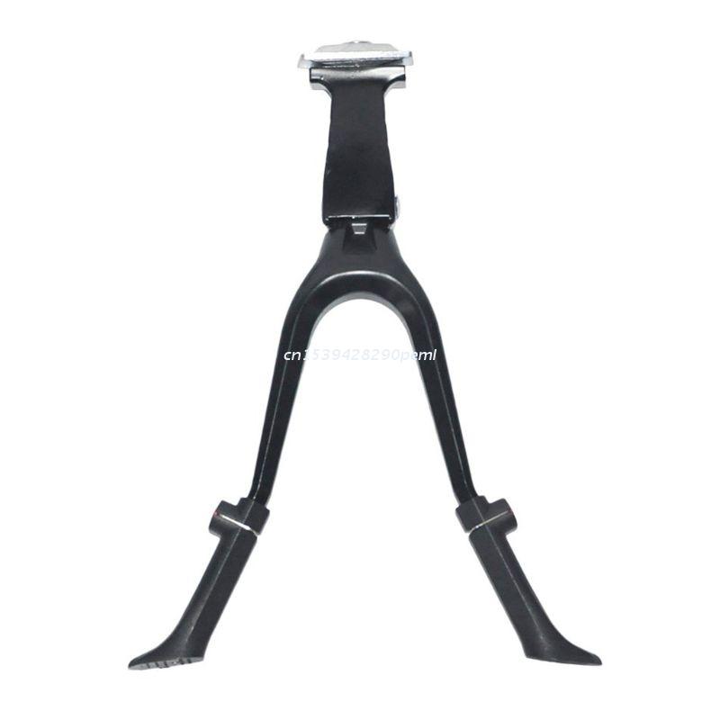 Bike Kickstand Double Leg Bicycle Foldable Adjustable Center Mount Mount Bicycle Stand Fits 26" and Above for bicycle