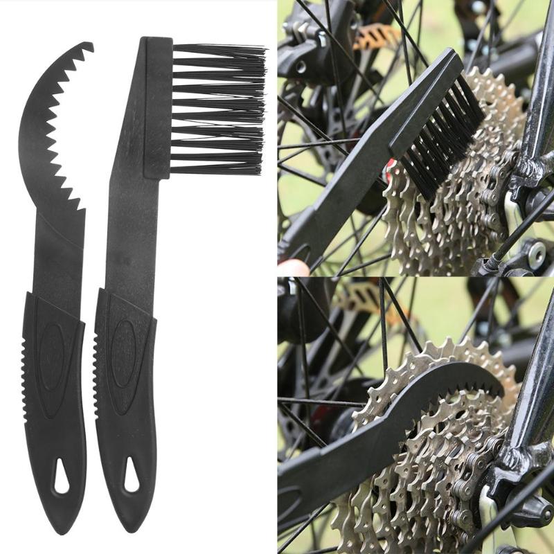 Bicycle Chain Cleaner Brush Kit Bike Cleaning Cycling Cleaner Scrubber Tool Cycling Road Mountain Bike MTB Cleaning Brushes