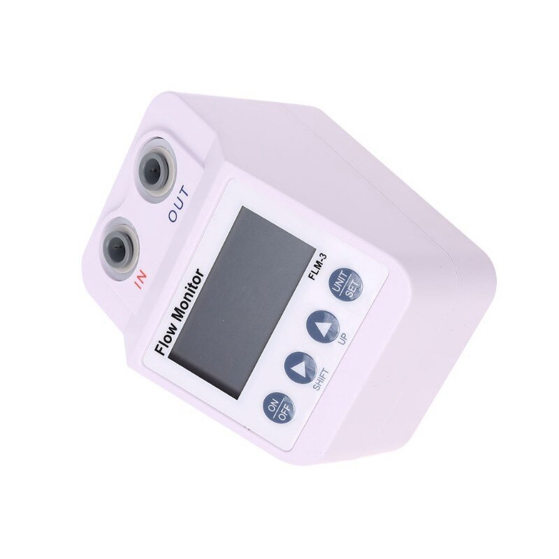 Filtr robić wody elektroniczny monitor cyfrowy filtr miernik przepływu wody alarm i funkcja oszczędzania energii przepływomierz wody