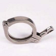 2" Tri Clamp fit Ferrule O/D 64mm 304 Stainless Steel Sanitary Fitting Clamp For Homebrew Diary Product