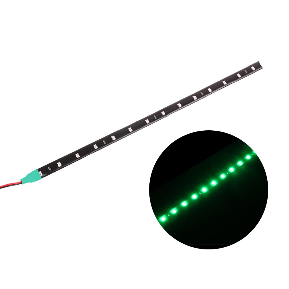 Auto led 3528 lichtstrips 12v 15 flexibele zachte lichtstrip decoratieve lichtstrip 30cm-1210 lichtstrips autodecoratie