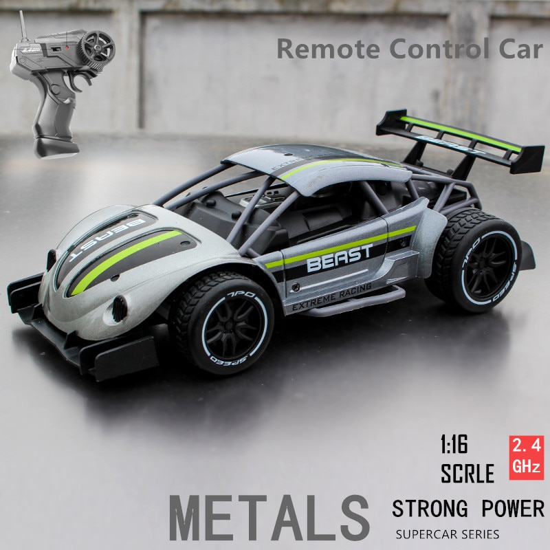 Remote Control Vehicle Rechargeable Electronic Car High Speed RC Drift Racing Car Championship 2.4G 1：16 Off Road Hobby Toy