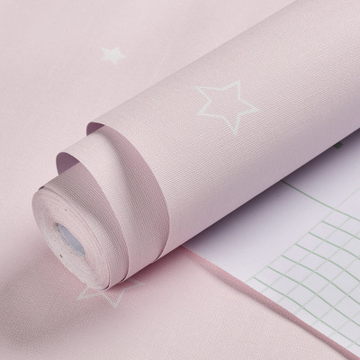 Nordic Ins stylowe wodoodporny PVC samoprzylepne tapety przedszkole pokój dziecięcy studentka dormitorium Wallpape Sticker: 0.6X3 M12