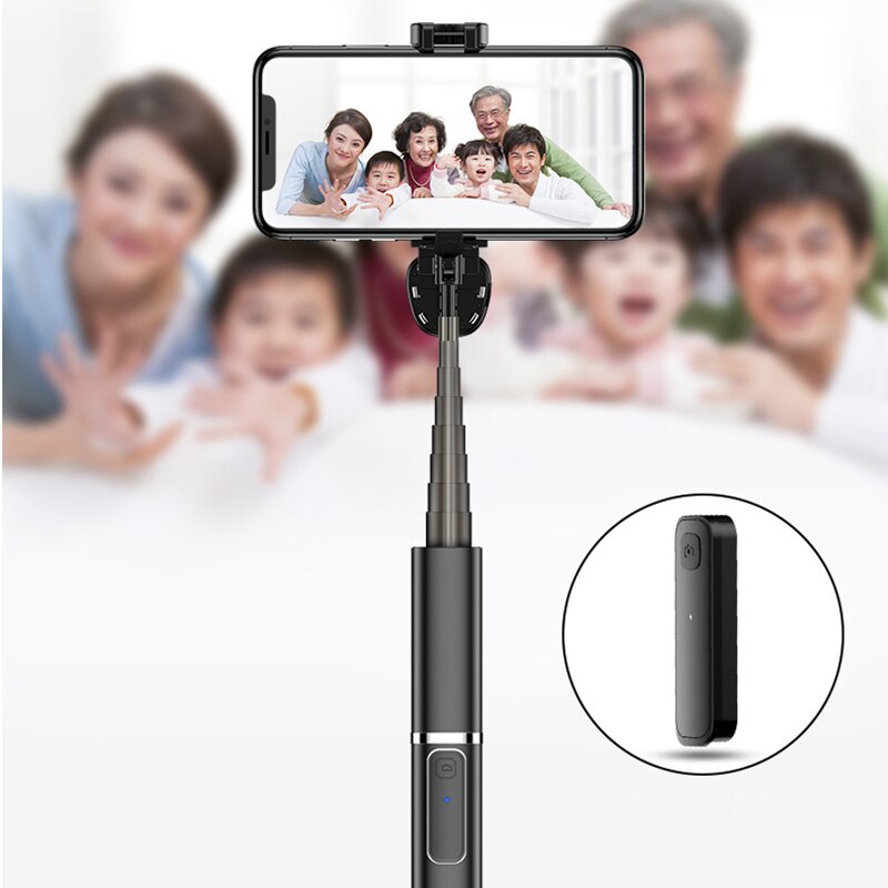 Multifunctional Wireless Bluetooth Mobile Phone Selfie Stick Integrated Concealed Tripod Telescopic Selfie Stand