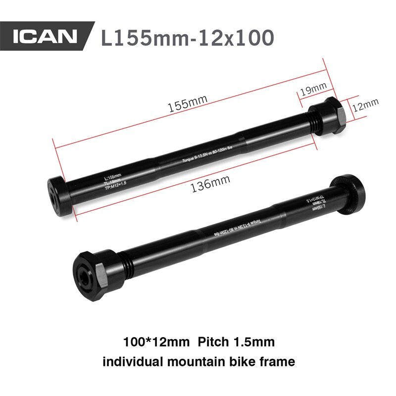 Fiets Naven Steekas 100*12Mm 142*12 150*15 197*15 Voor Road fiets Fiets Accessoires