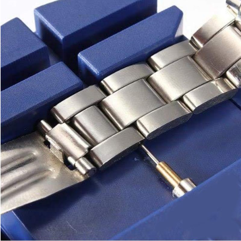 6 pièces ensemble montre à assembler soi-même outils bracelet de montre décapant ajusteur montre lien pour bracelet horloger broches montre réparation outil Kit