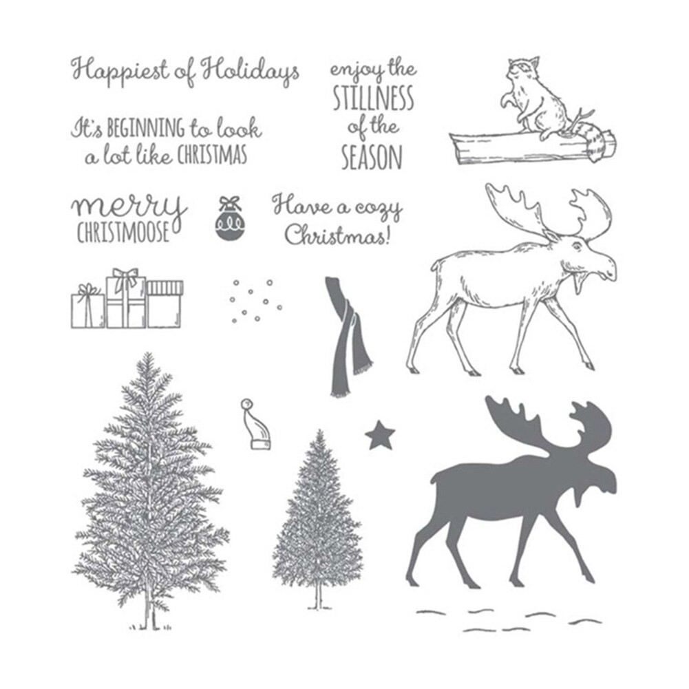 DIY Materials Seal Cutting Die Decor Supplies Festival Series Stencil Scrapbook for Household Wedding Presents Supplies