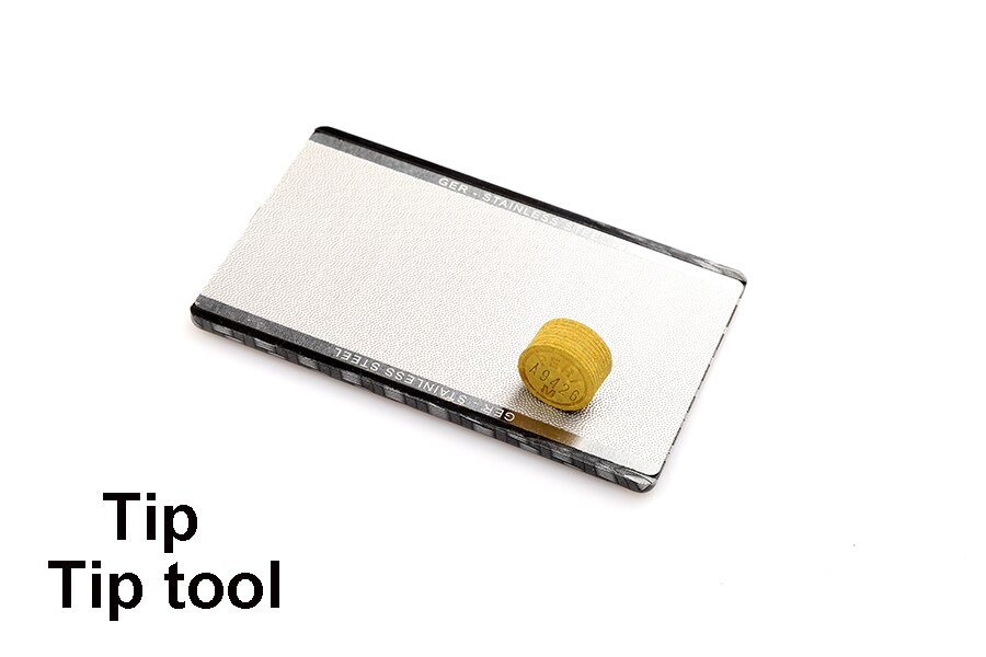 Biljart Cue Tip Shaper Snooker Cue Rvs Metalen Scrub Tip Hersteller Pool Cue Hoofd Grinder Duurzaamheid Biljart Accessoire