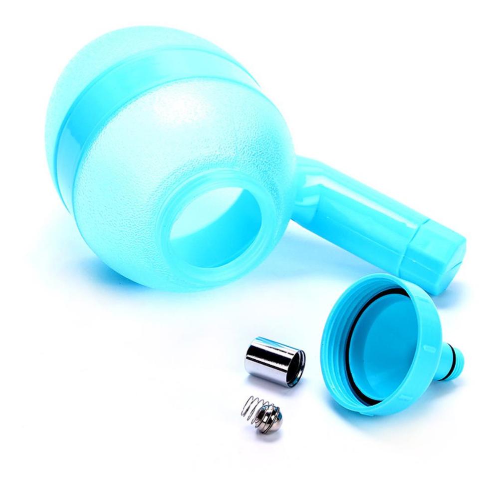 Qqqpet 600ml staande voerbak huisdierbenodigdheden hondenvoerbak automatische waterdispenser fles drinkfontein voor katten