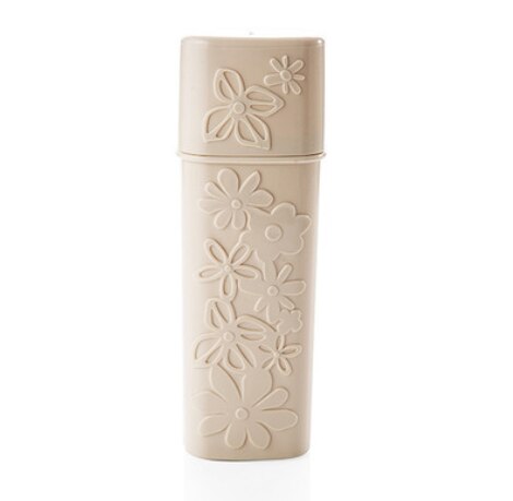 Estuche de cosméticos portátil organizador de baño para cepillo de dientes soporte de cepillo de dientes eléctrico cápsula cosmética estuche de viaje organizador: C2      Beige