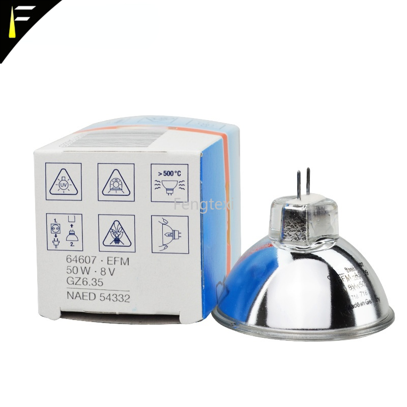 Halogen Lampe Tasse MicroplateReader Birne MK3 EFM 64607 8V 50W Halogen Wolfram Tasse Lampe GZ 6,35 Projektor Lampe zensor Glühbirnen