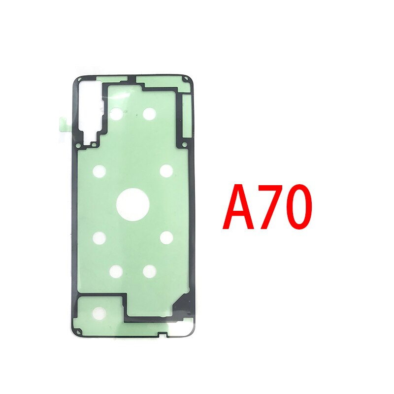 5Pcs Back Behuizing Batterij Cover Met Lijm Sticker Voor Samsung A10 A20 A30 A50 A60 A70 S20 ultra S20 Plus