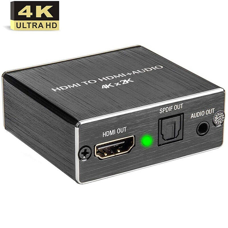 HDMI Audio Extractor Stereo Extractor Converter HDMI To HDMI Optical TOSLINK SPDIF + 3.5mm HDMI Optical Audio Splitter Adapter
