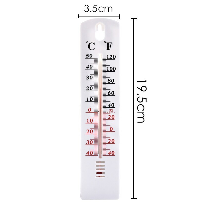 Vertical Thermometer Wall Temperature Gauge Monitor Home Indoor Outdoor hygrometer thermometer Household thermometer: Default Title
