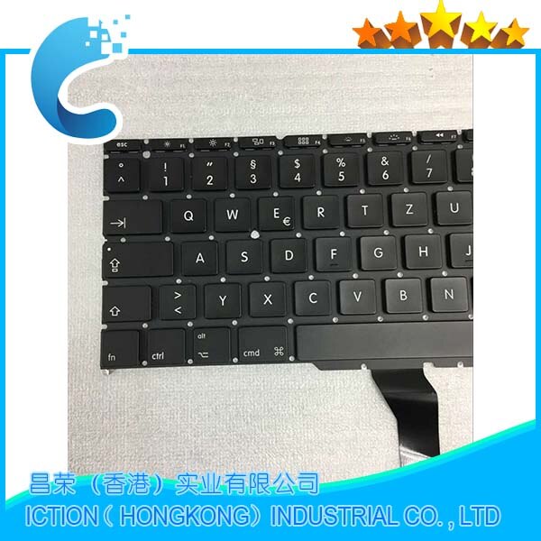 Original GR German Deutsch Tastatur Keyboard For MacBook Air 11'' A1370 A1465 Keyboard GR German Layout Years