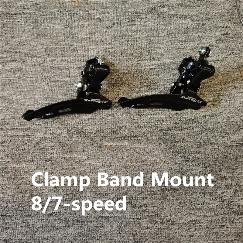 Shimano FD-TZ510 Mountainbike Down Swing Voorderailleur Klem Band Mount 3x 8/7-Speed Iamok Fiets Onderdelen