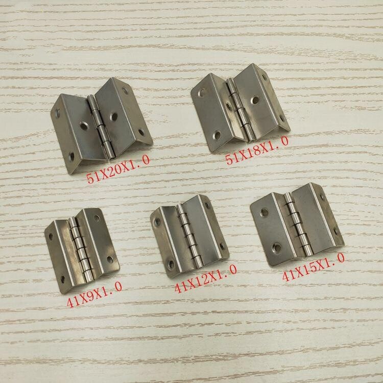 Folding page four-fold, iron metal hinge folding table furniture hinge door hinge