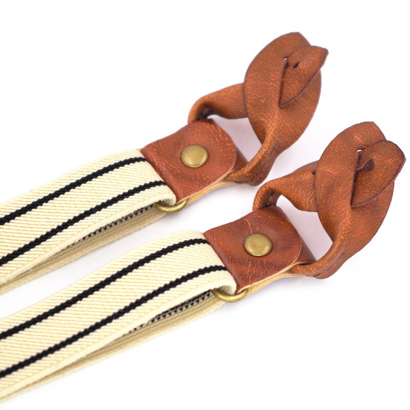 Kids Suspenders baby Leather Braces Children Buttons tirantes boy suspensorio bretelles hommes jartiyer bretels