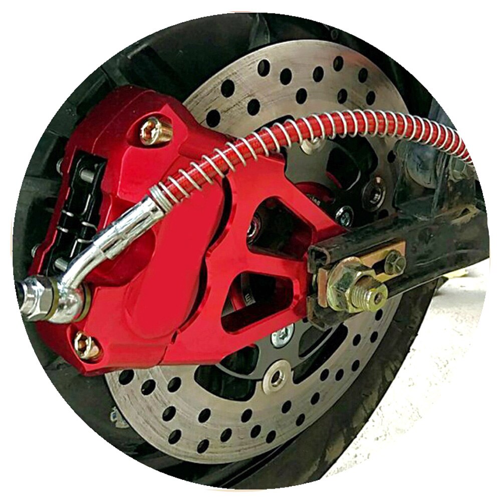 Calibrador de freno trasero para motocicleta, adaptador de soporte para disco de freno de 220mm, pinza Radial de freno de 82mm, Rpm de patinete de Motor adlin