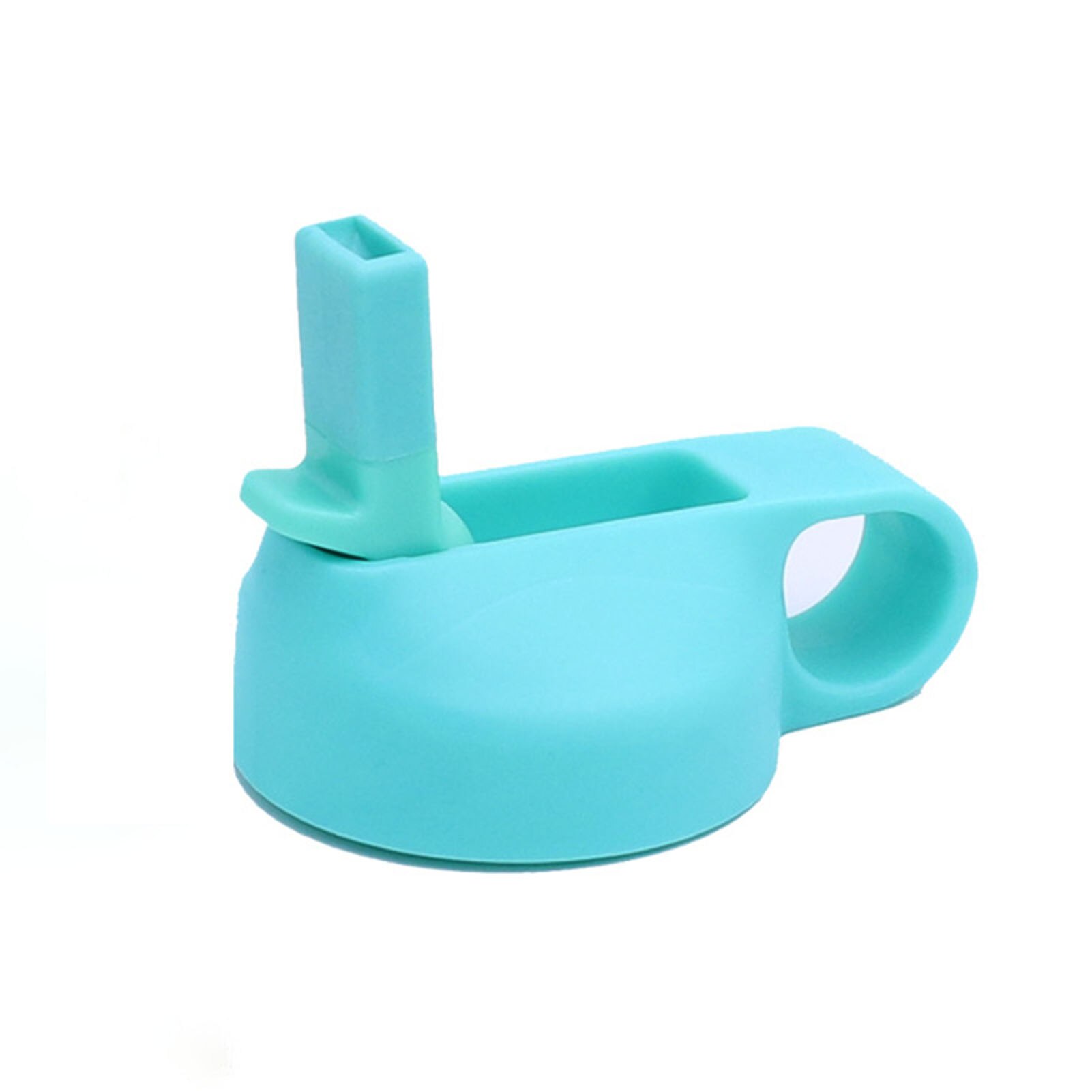 Vacuüm waterfles rietje deksel voor hydro-flask rietje klapdeksel 12 16 18 20 32 40 64oz brede mond waterfles stevige deksel: Muntgroen