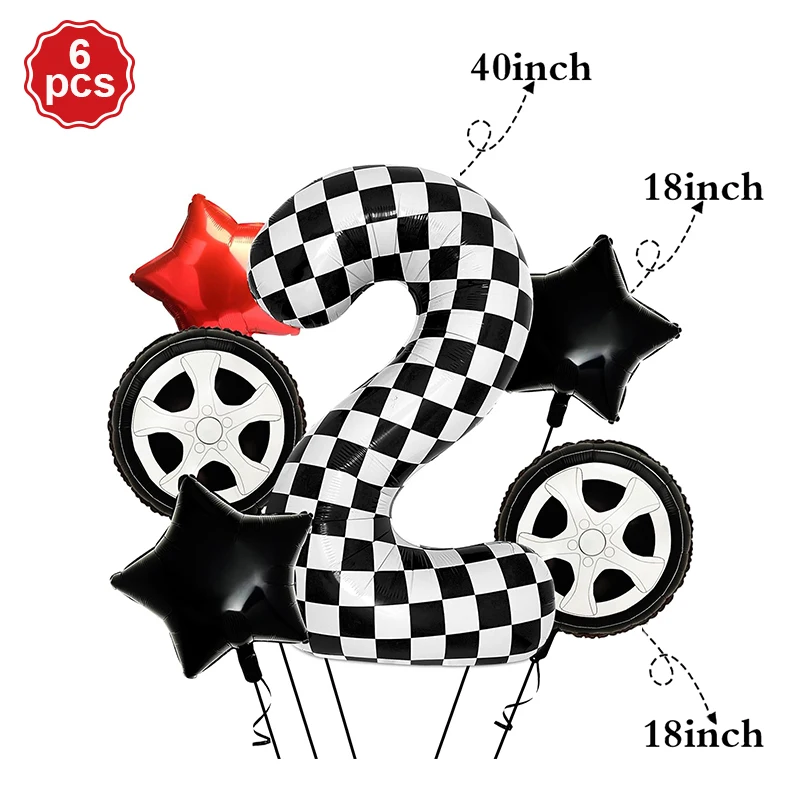 Motocross Party Decoration Foil Motorcycle Balloons Boys Dirt Bike Kids Race Car Motor Birthday Party Favor Baby Shower Supplies: Blue