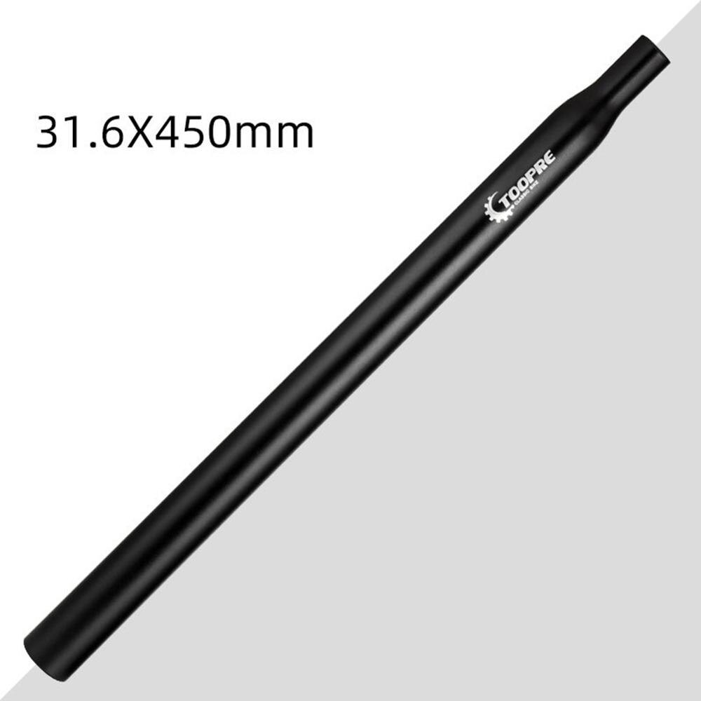 25.4 27.2 28.6 30.8 31.6mm mtb setepinne 450mm sete av aluminiumslegering langt fast gir setestolpe forlengelse sykkeldeler ess: 31.6mm