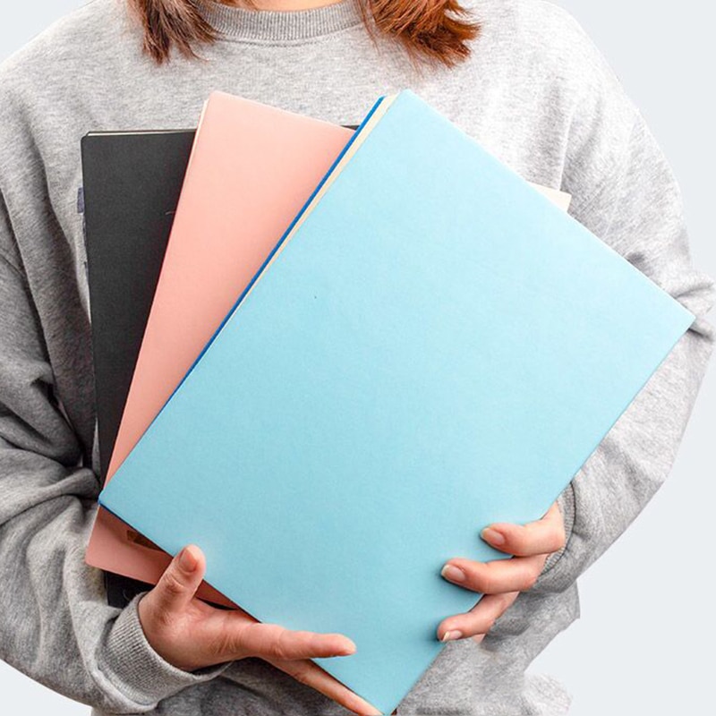 A4 Notebook mit Lesezeichen Tagebuch Planer Tagebuch Agenda 5R Connell Notizen Checkered Blank für Büro Schule Liefert