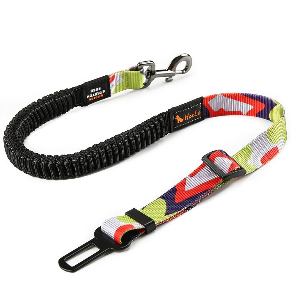 Deodoo Premium Duurzaam Hond Auto Elastische Seat Belt Verstelbare Zware Hond Veiligheidsgordel Voor Voertuig Accessoires: D
