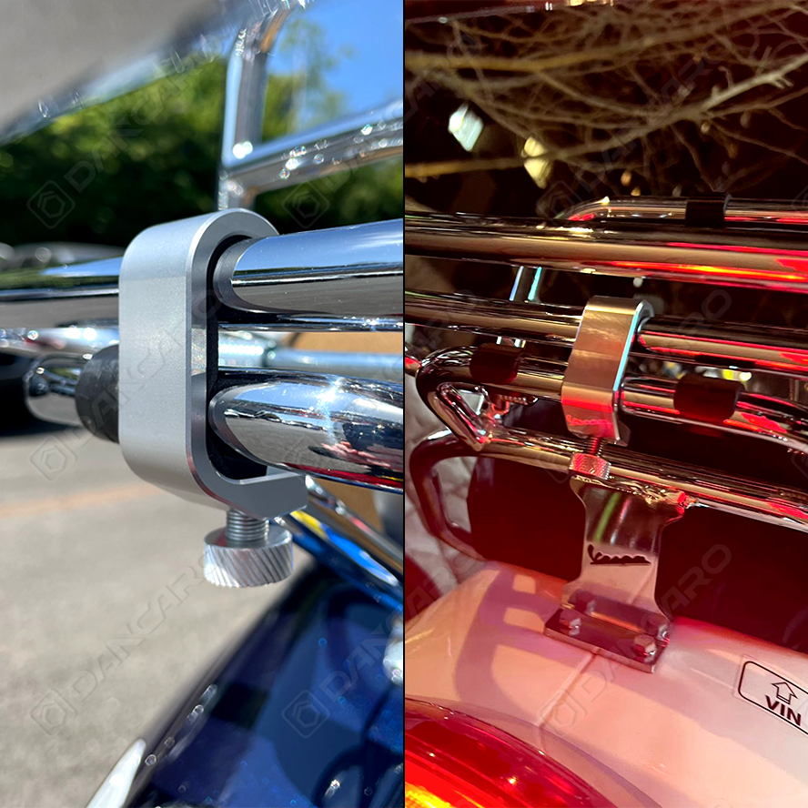 Motorcycle Aluminum Bag Frame Hook Crotchet Grips For Vespa All Model GTS LX LXV Sprint Primavera 50 125 250 300 Accessories
