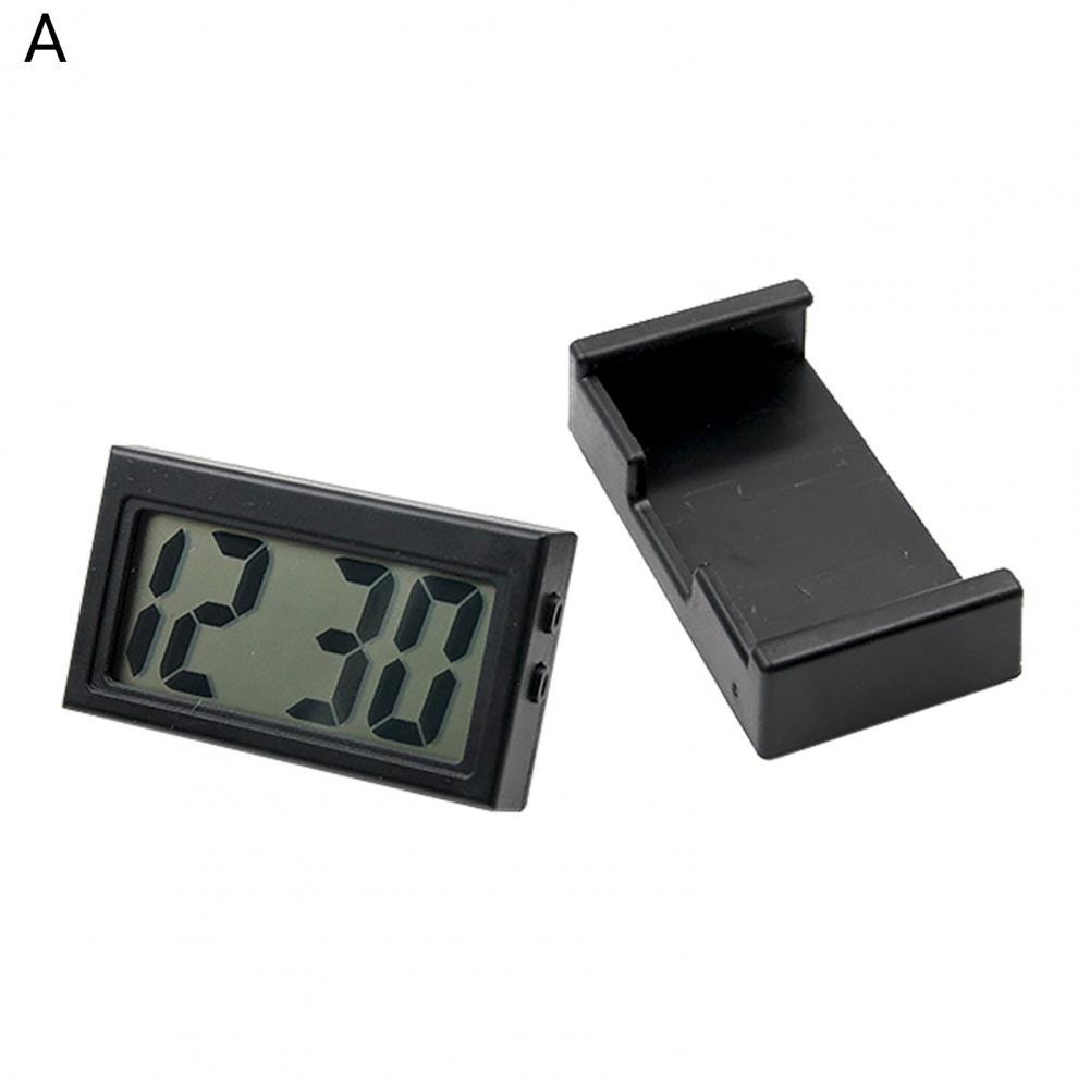 Exquisite Mini Electronic Digital Clock Portable Desk Electronic Clock Fine Workmanship for Car:  A