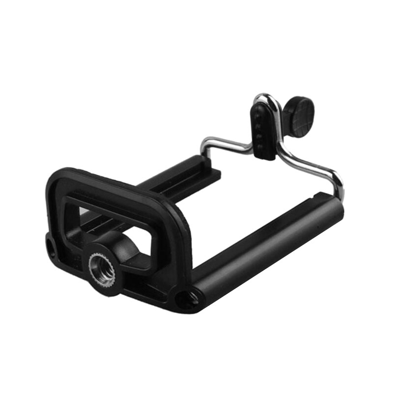 Camera Clip Phone Holder Universal Mount Bracket Adapter for Smartphone Cell Phone Tripod Stand Mount Adapter Monopod: 1pc