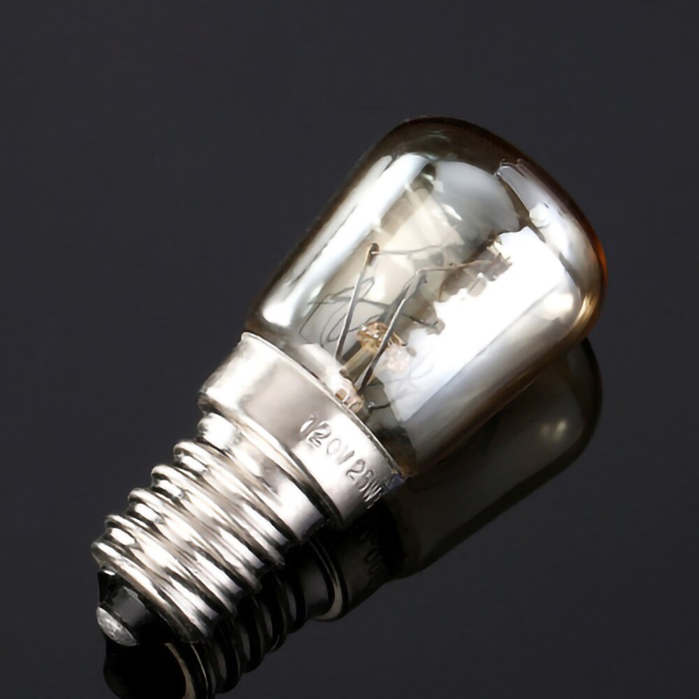 Ampoule à haute température E14 25W 220V 300 degrés, petite vis, , 1 pièce, pour four, micro-ondes, appareil de cuisine