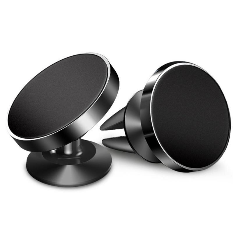 Auto Telefoon Houder Magnetische Magneet Telefoon Mount Voor Iphone 12 11 X Samsung Xiaomi Huawei Air Vent Clip Smartphones Stander