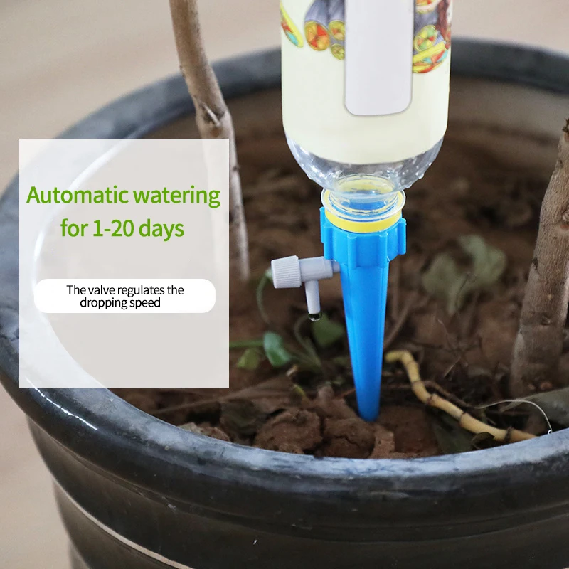 24/12/6pcs Self-Watering Kit Automatic Waterer Drip Irrigation Indoor Plant Auto Watering Device Home Flower Garden Tool