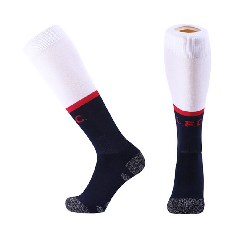 Men Sports Soccer Socks Football Club Sock Knee-High Breathable High Elastic Adult Kids Long Stocking Socks Boy