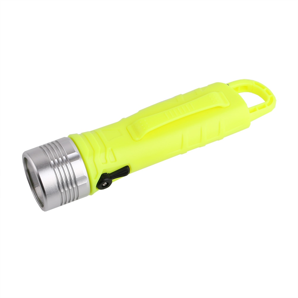 1800LM LED Flashlight Waterproof Underwater Diving Flashlight Dive Torch Light Lantern for Diving Camping Use 4*AA Battery