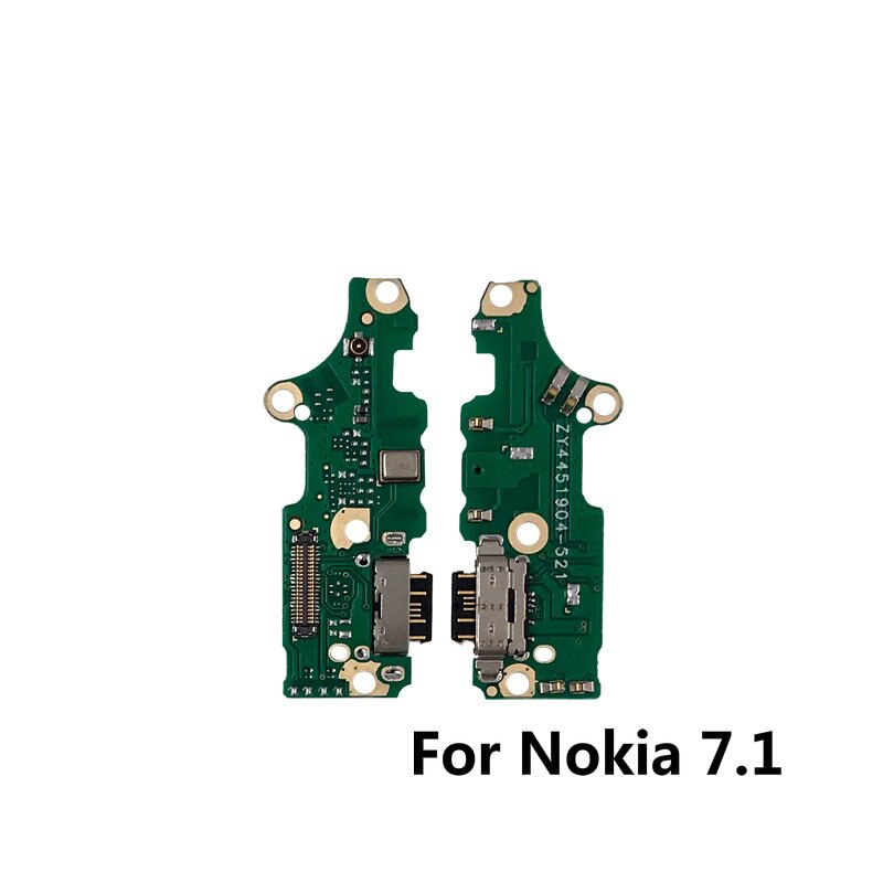 USB Lade-Port Dock Jack Connector Aufladen Bord Flex Mit Mikrofon Für Nokia 3 3,1 2 2,1 5 5,1 6 7 Plus 7 Plus 8 X5 X6 X7: For Nokia 7.1