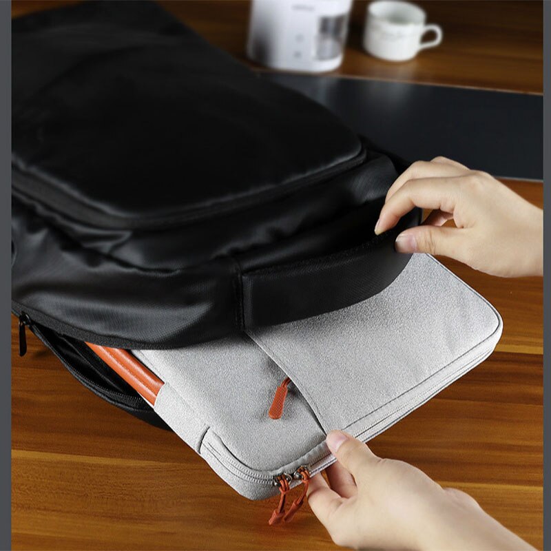 Portable Waterproof Briefcase Men's Women's Notebook Bag Documents Ipad Storage Pouch Office Business Travel Organize Handbag