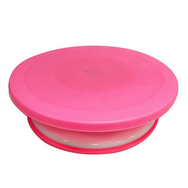 Plastic Cake Rotating Table DIY Baking Cake Stand Cake Turntable Rotating Cake Decorating Baking Tool Kitchen Supplies