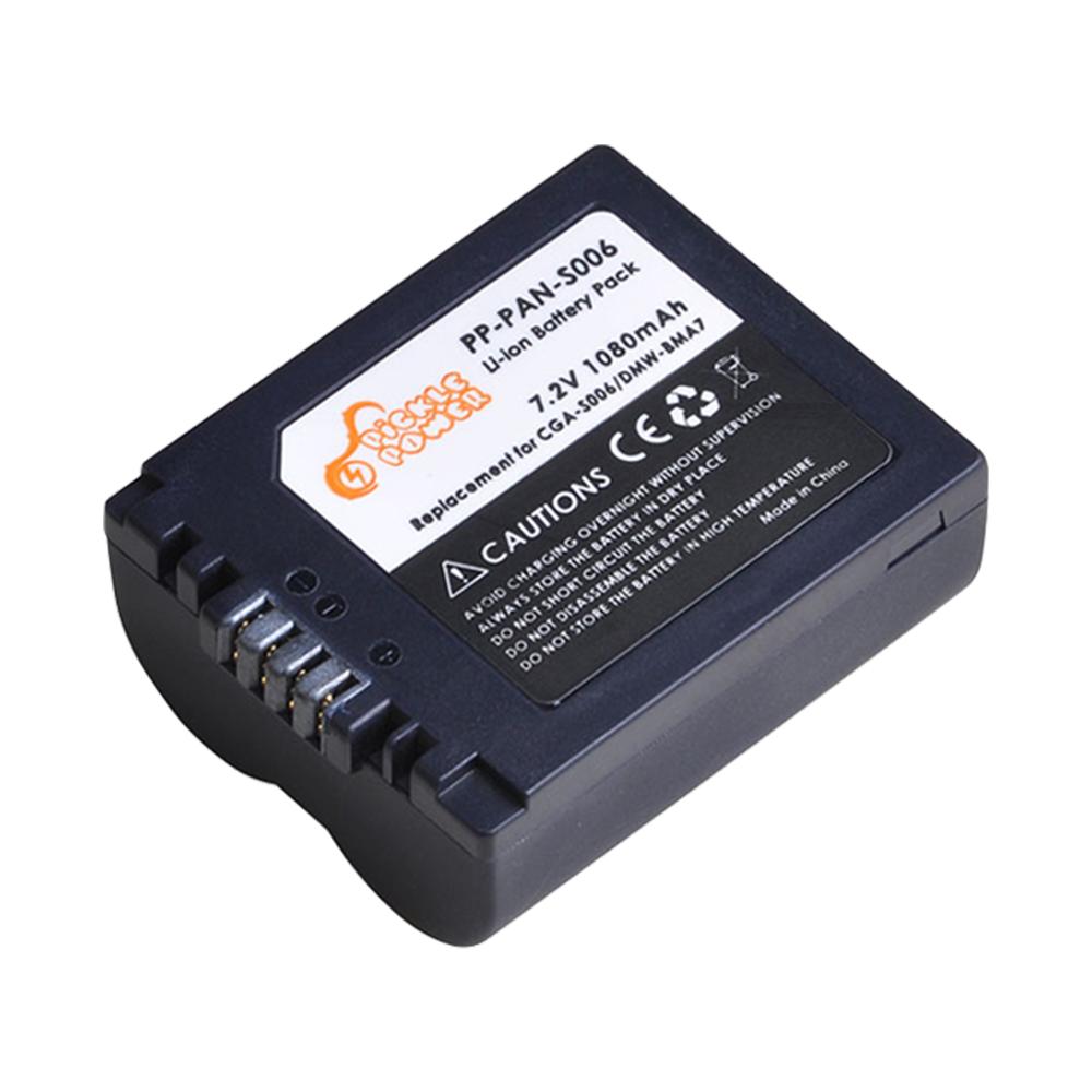 Batterie CGA-S006E et batterie CGA-S006 LCD Kit chargeur USB pour Panasonic Lumix DMC-FZ7 FZ8 FZ18 FZ28 FZ30 FZ35 FZ38 fz50.: 1 Battery