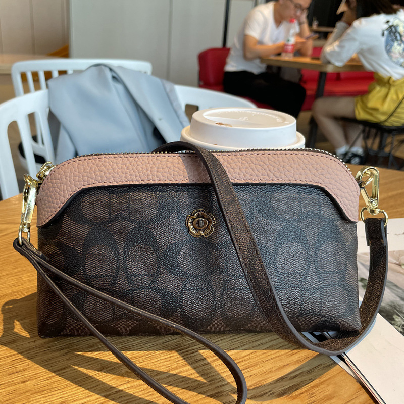 Handbag Women's Wallet small bag Holding Single Shoulder Crossbody Bag Multi-function Bag Women's mobile phone bag: SKY BLUE