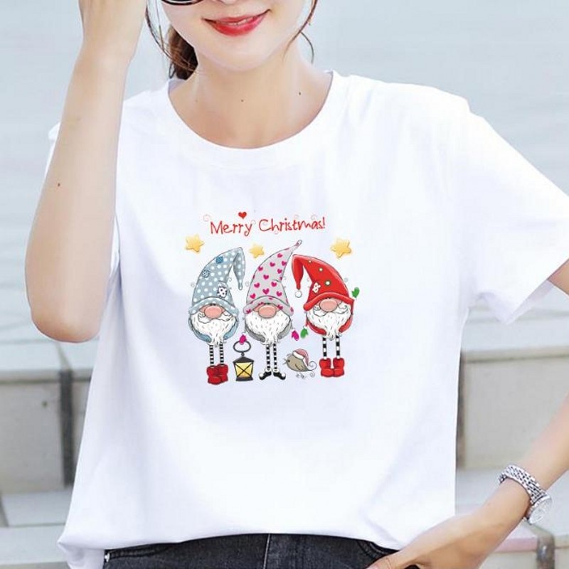 Leuke kerst strijkpatches, wasbare diy accessoire voor kleding, warmteoverdracht t-shirt thermische stickers